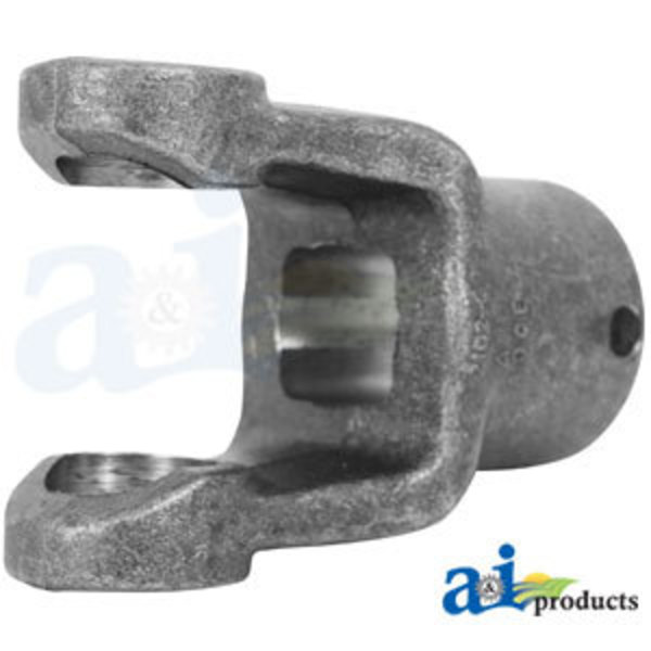 A & I Products Square Bore Implement Yoke (w/ Set Screw) 0" x0" x0" A-804-3519